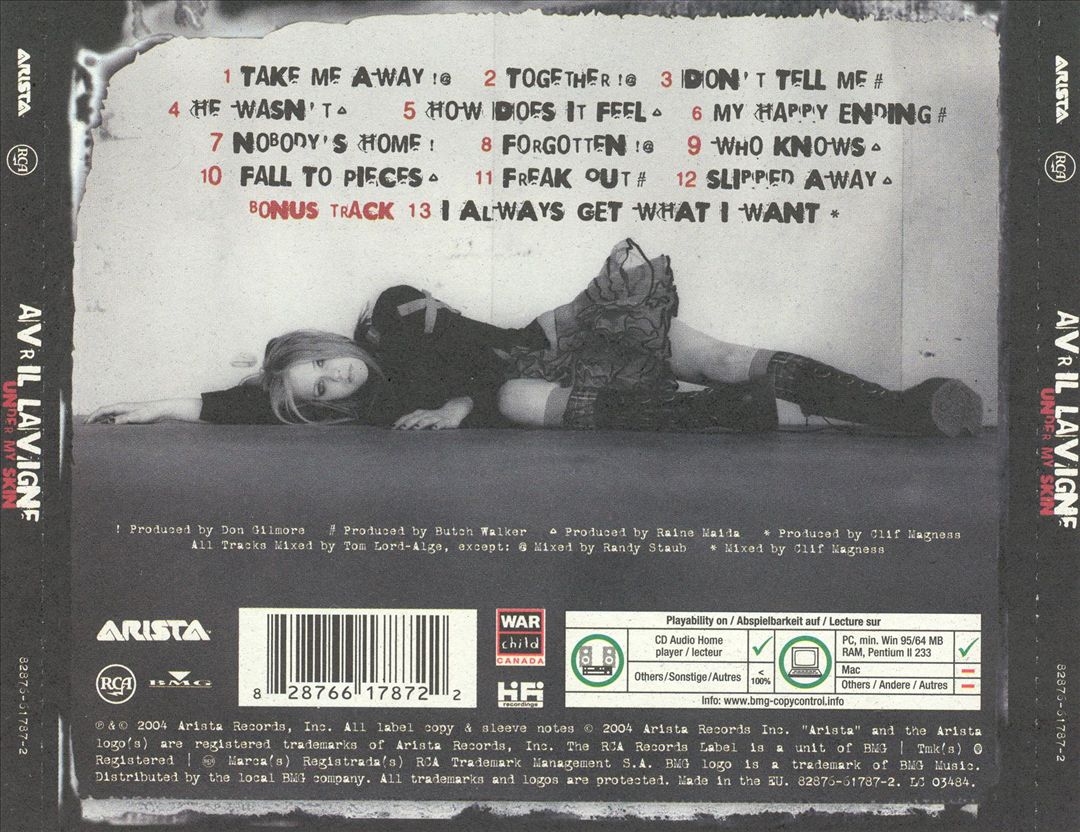 Under My Skin [Bonus Track] cover art