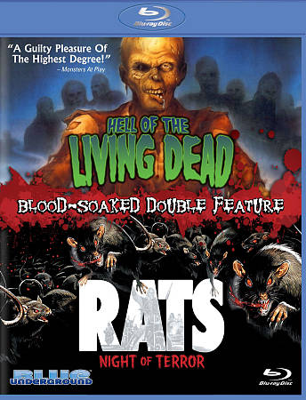 Hell of the Living Dead/Rats, Night of Terror cover art