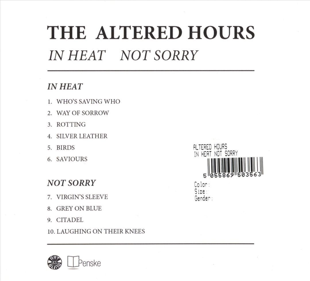 In Heat Not Sorry cover art