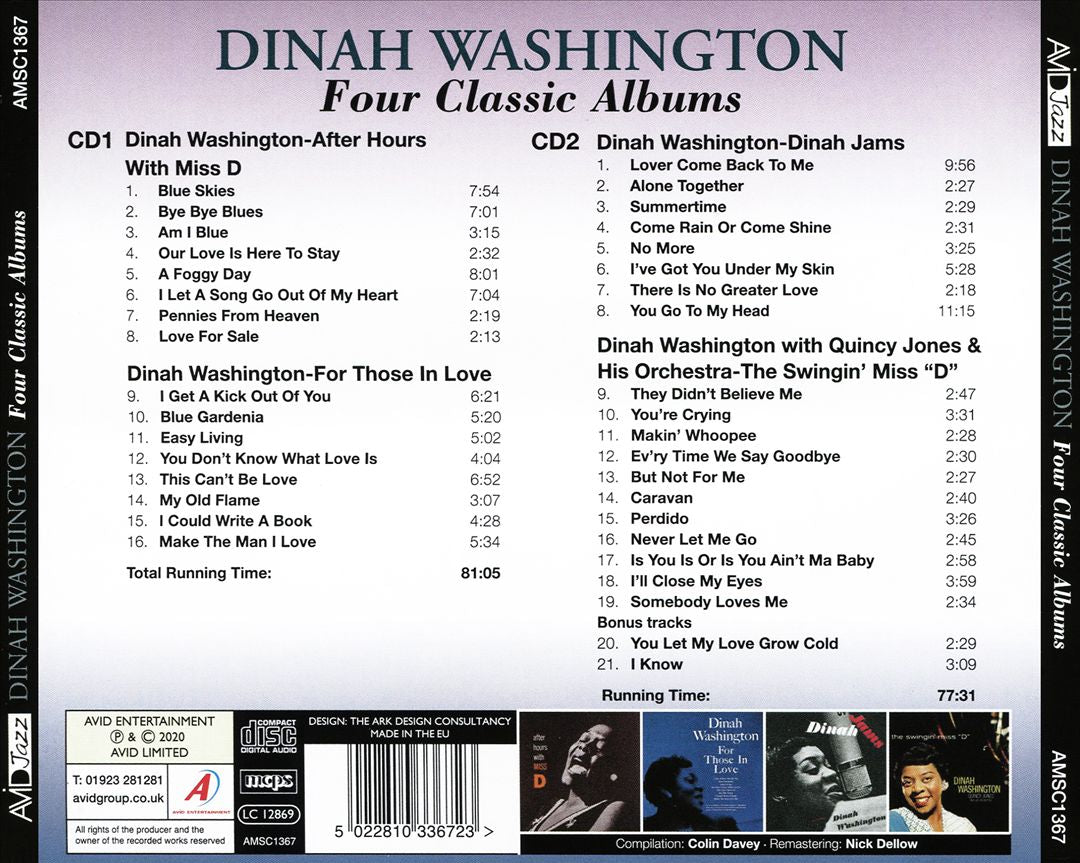 After Hours With Miss D/For Those in Love cover art
