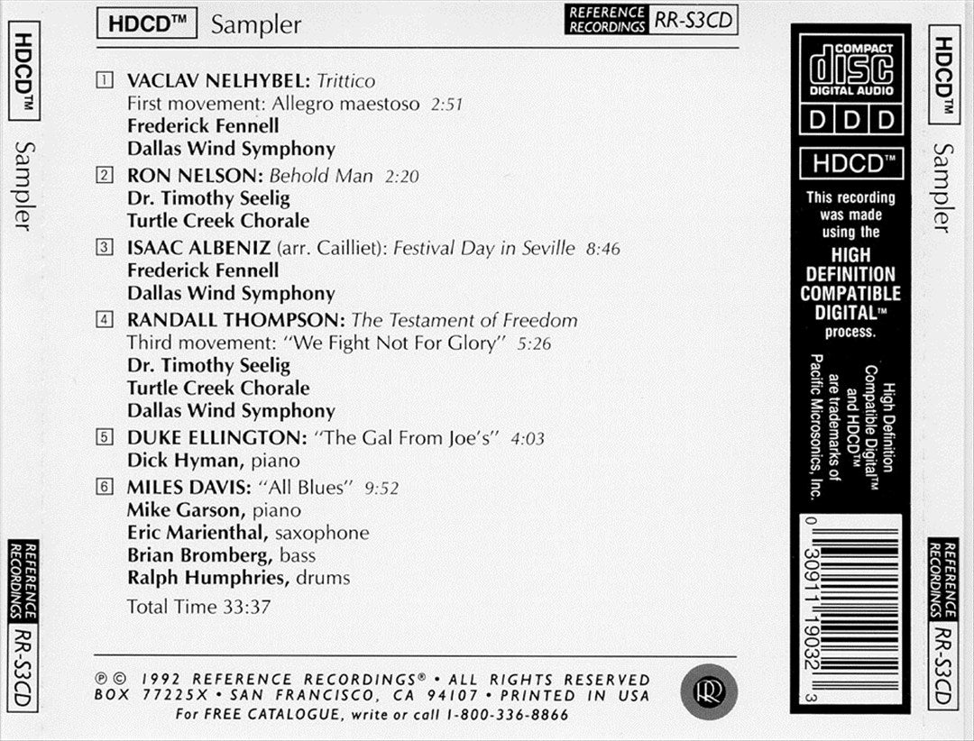 Hdcd Sampler cover art