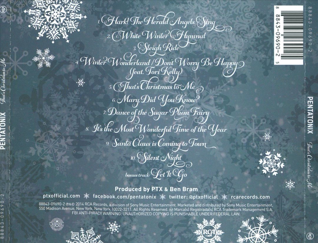 That's Christmas to Me cover art