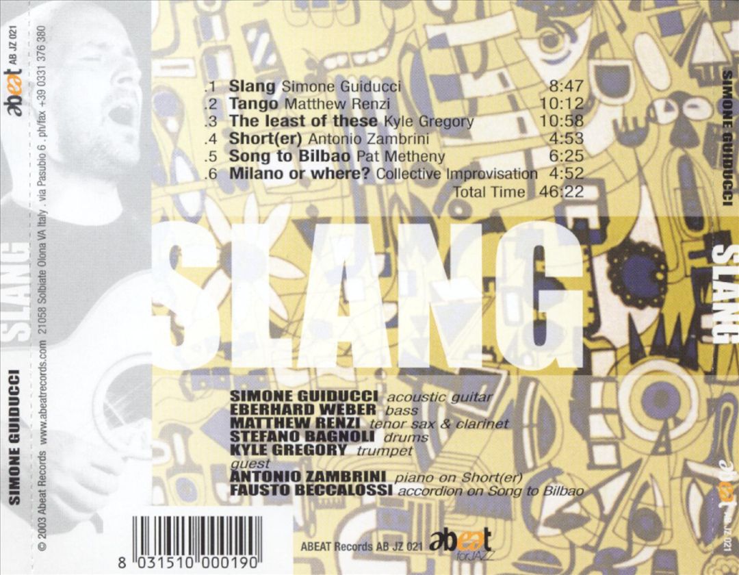 Slang cover art