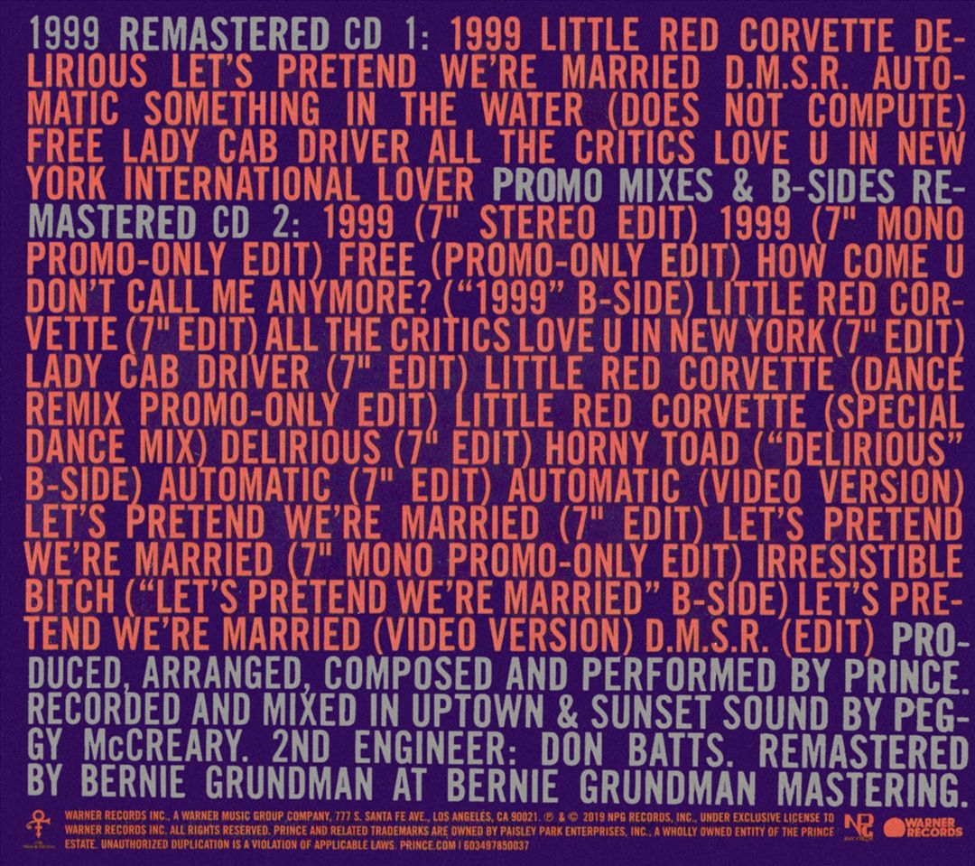 1999 [Deluxe] cover art