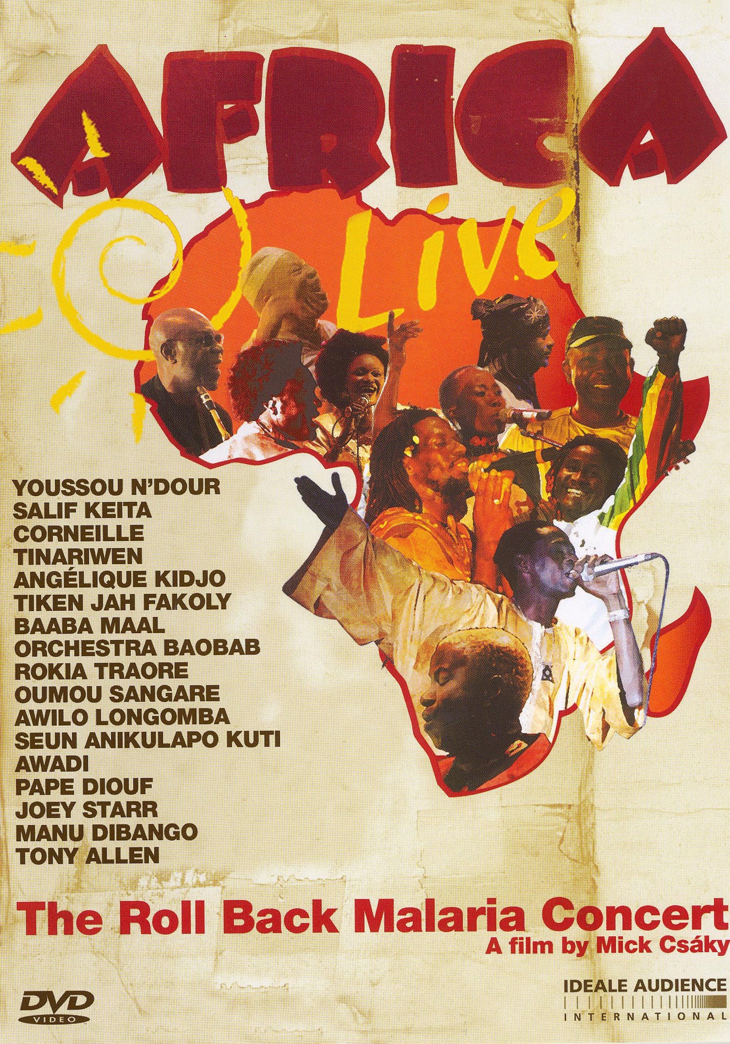 Africa Live: The Roll Back Malaria Concert [DVD] cover art