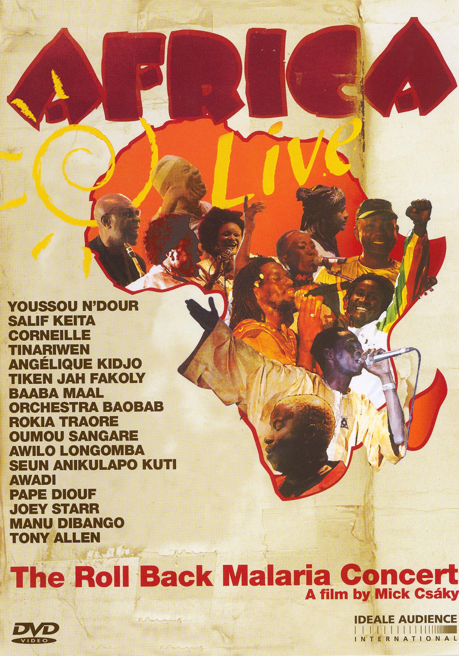 Africa Live: The Roll Back Malaria Concert [DVD] cover art