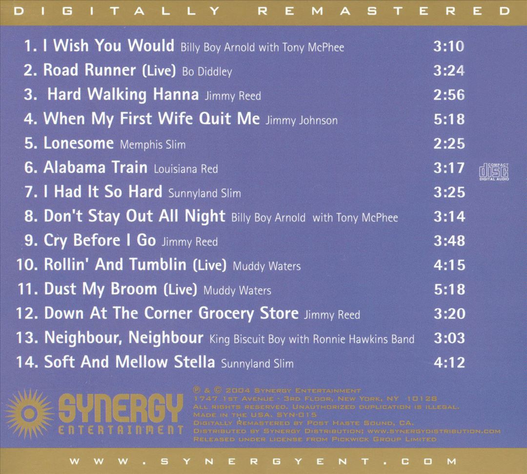 Born with the Blues [Synergy] cover art