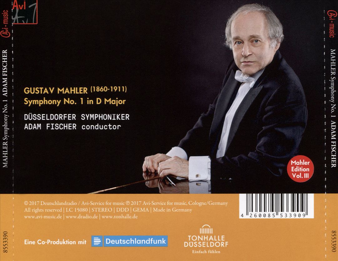 Mahler: Symphony No. 1 cover art