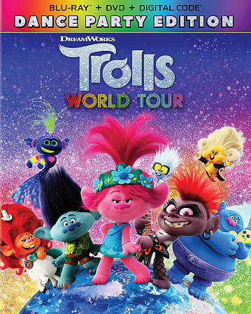 Trolls: World Tour [Includes Digital Copy] [Blu-ray/DVD] cover art