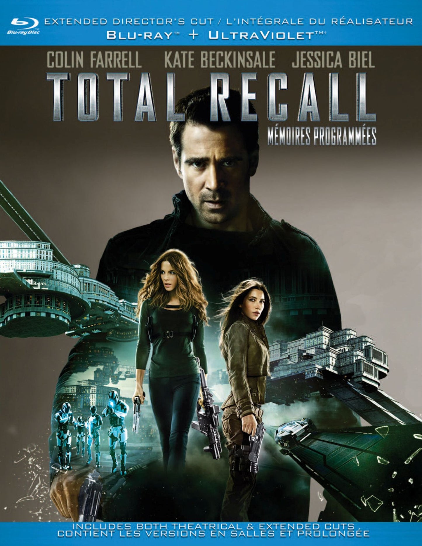 Total Recall (2-Discs] [Extended Edition) [Blu-ray/DVD] cover art