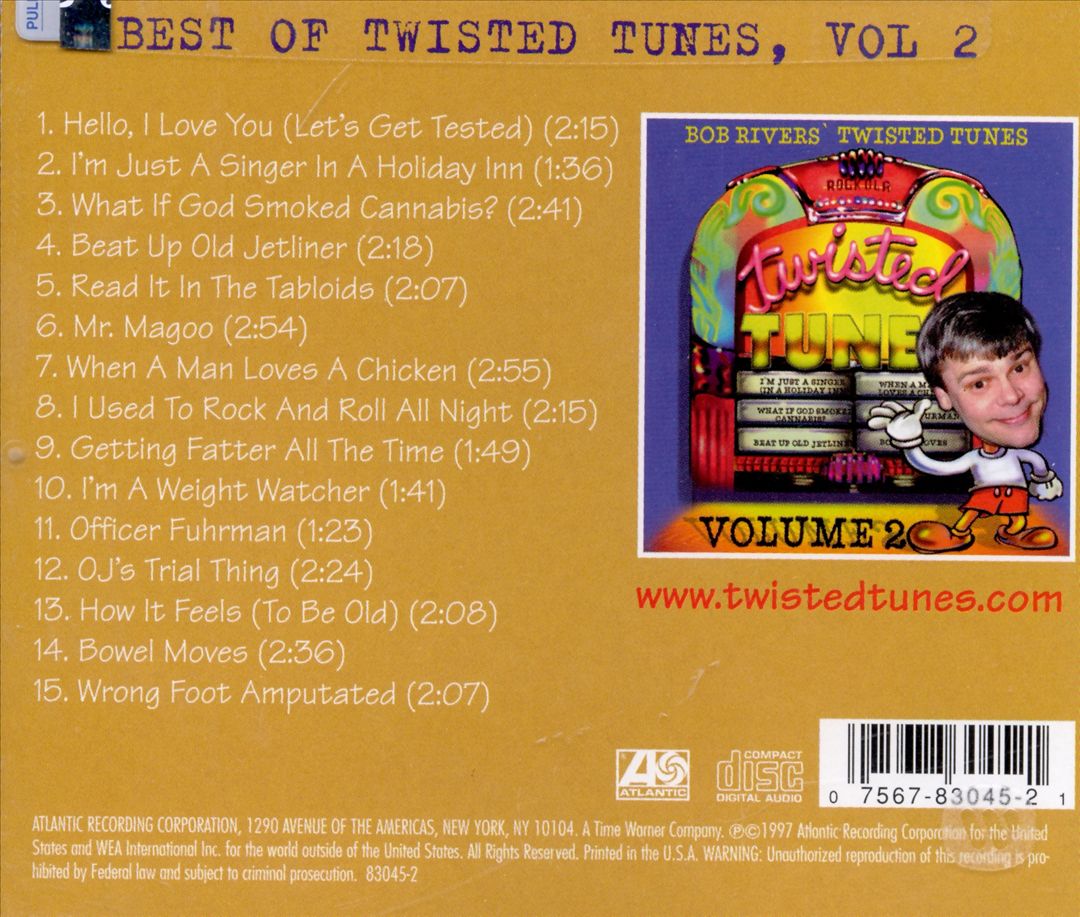 Best of Twisted Tunes, Vol. 2 cover art