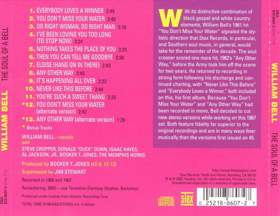 Soul of a Bell [Bonus Tracks] cover art