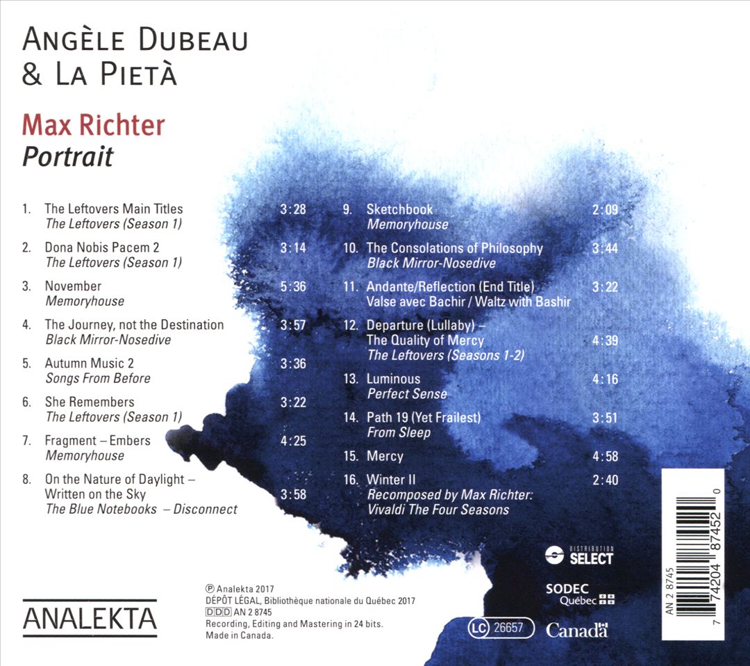 Max Richter: Portrait cover art