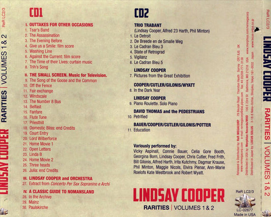 Rarities, Vols. 1 & 2 cover art