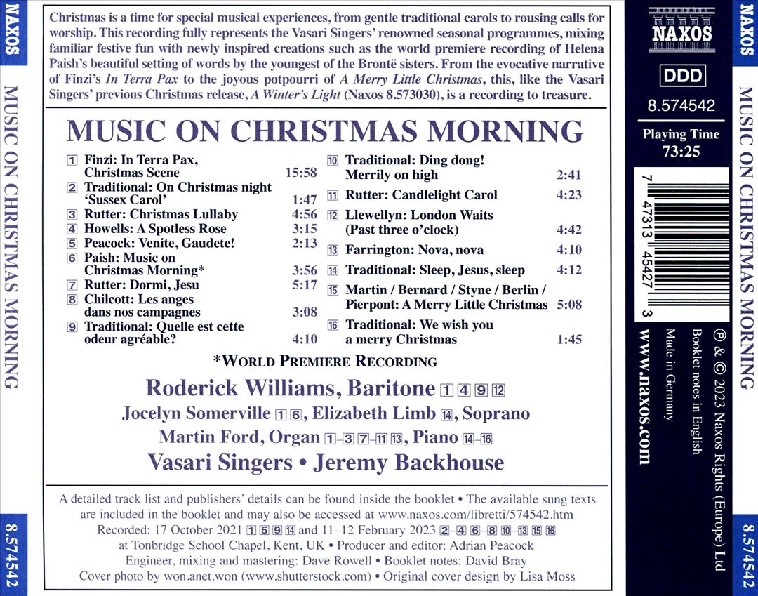 Music on Christmas Morning cover art