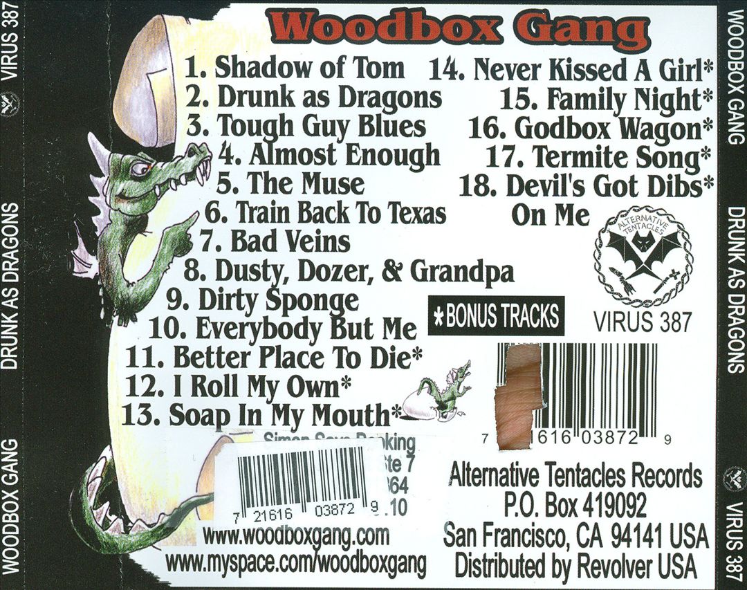 Drunk as Dragons [Bonus Tracks] cover art