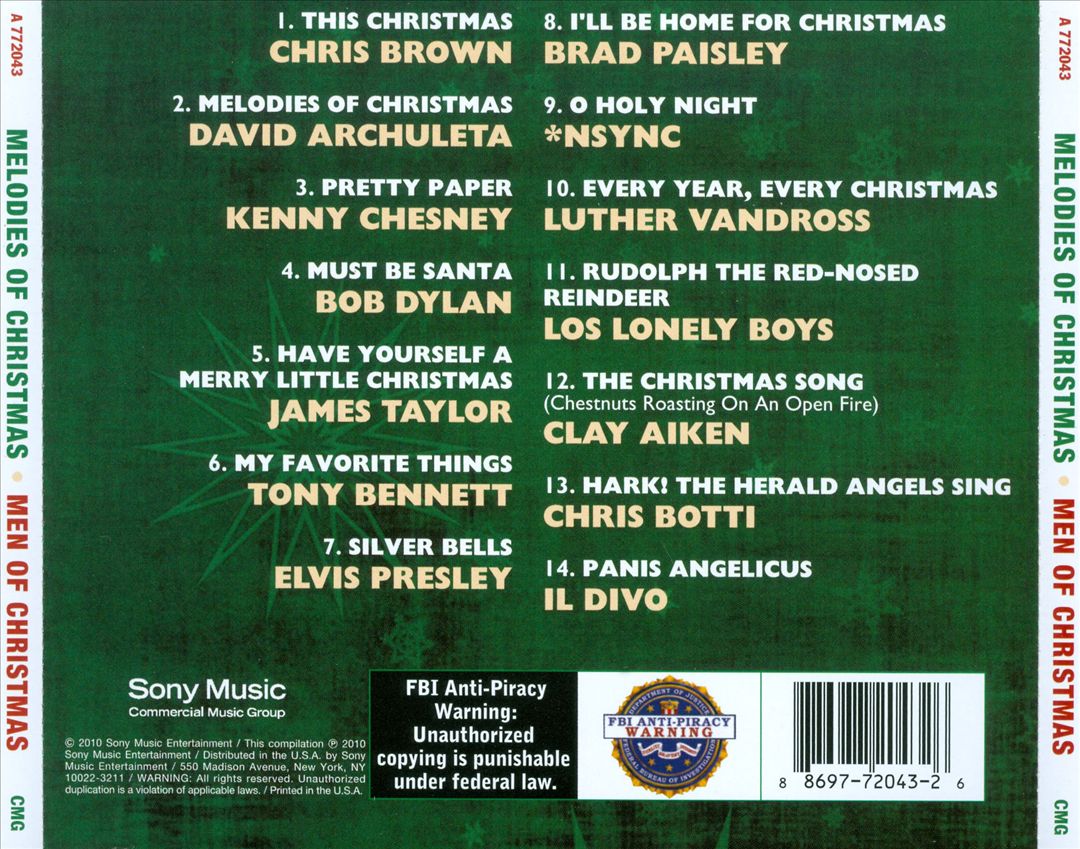 Men of Christmas cover art