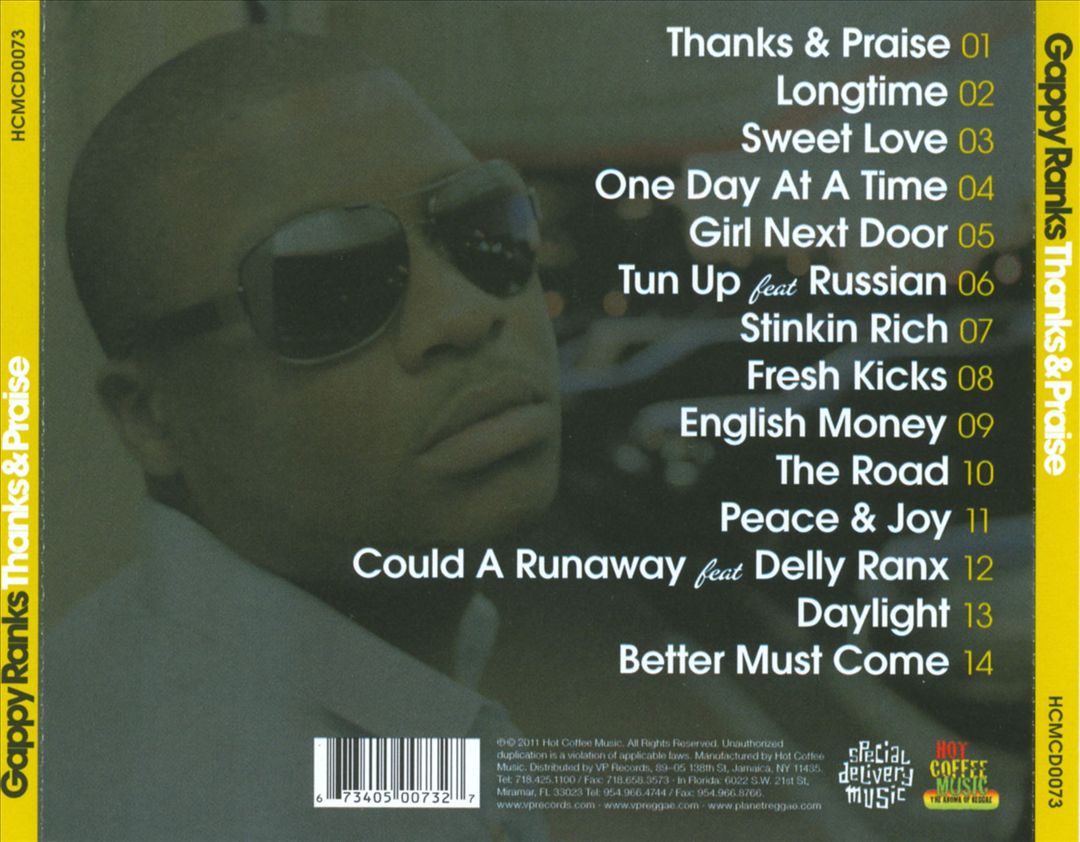 Thanks & Praise cover art