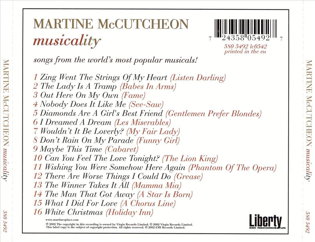 Musicality cover art