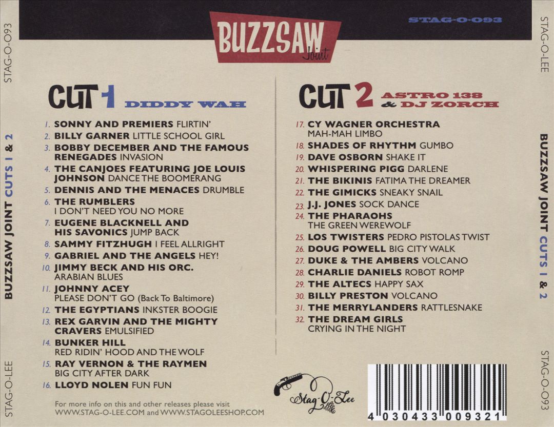 Buzzsaw Joint Cuts, Vols. 1-2 cover art
