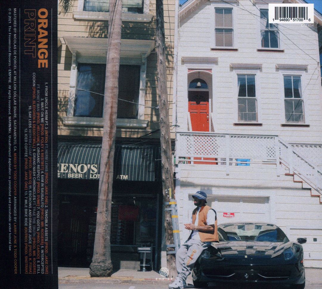 Orange Print cover art