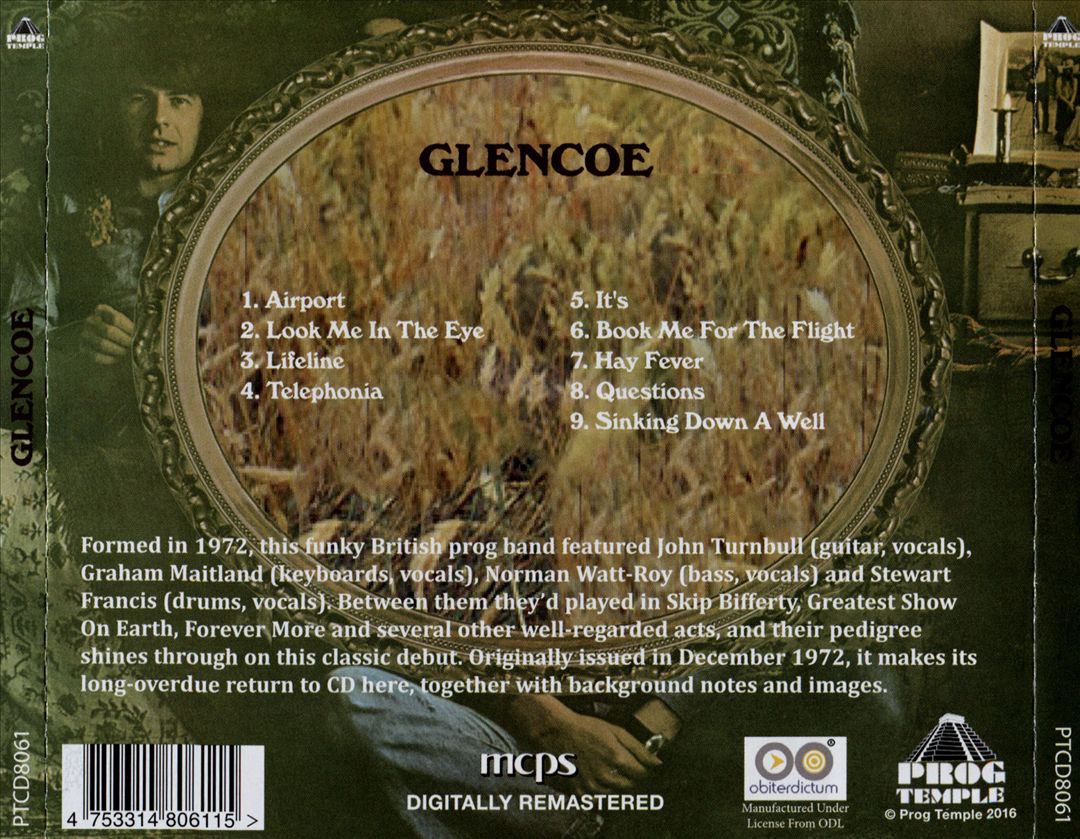 Glencoe cover art