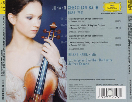 Bach: Concertos cover art