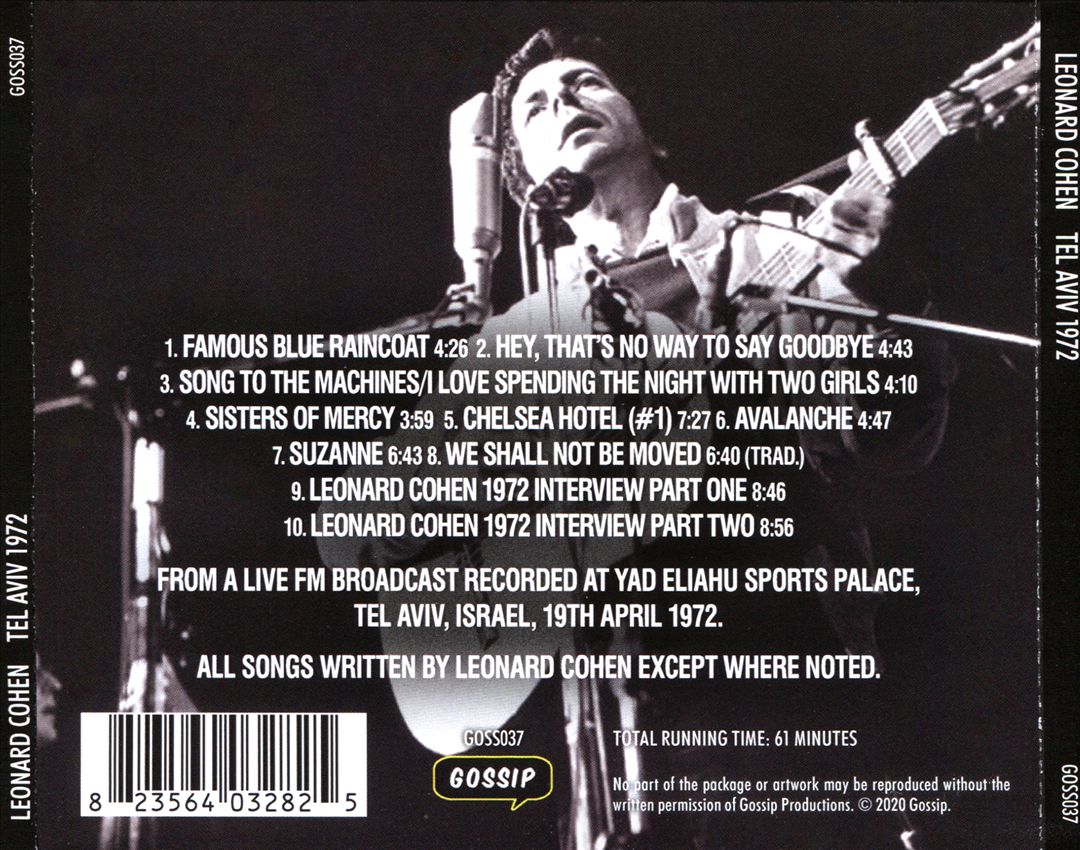 Tel Aviv 1972 cover art