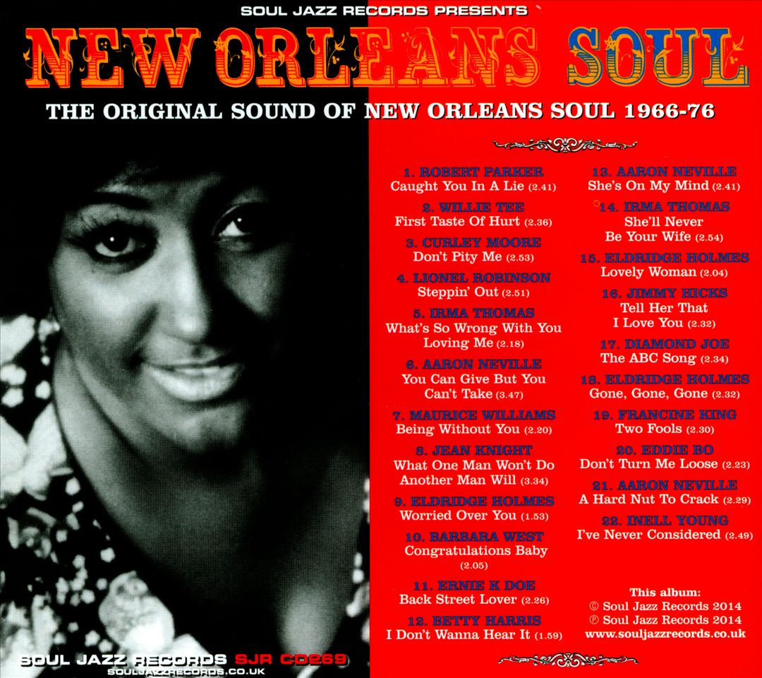 New Orleans Soul: The Original Sound of New Orleans Soul 1966-76 cover art