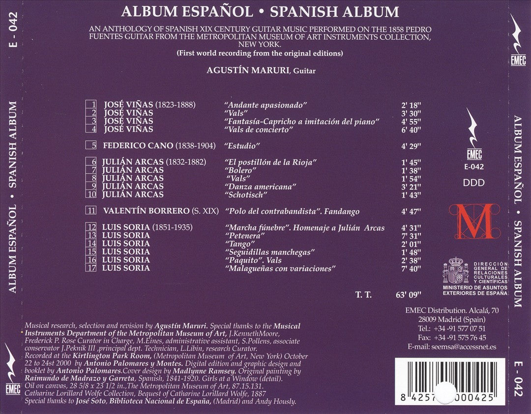 More Music of the Spanish Guitar cover art