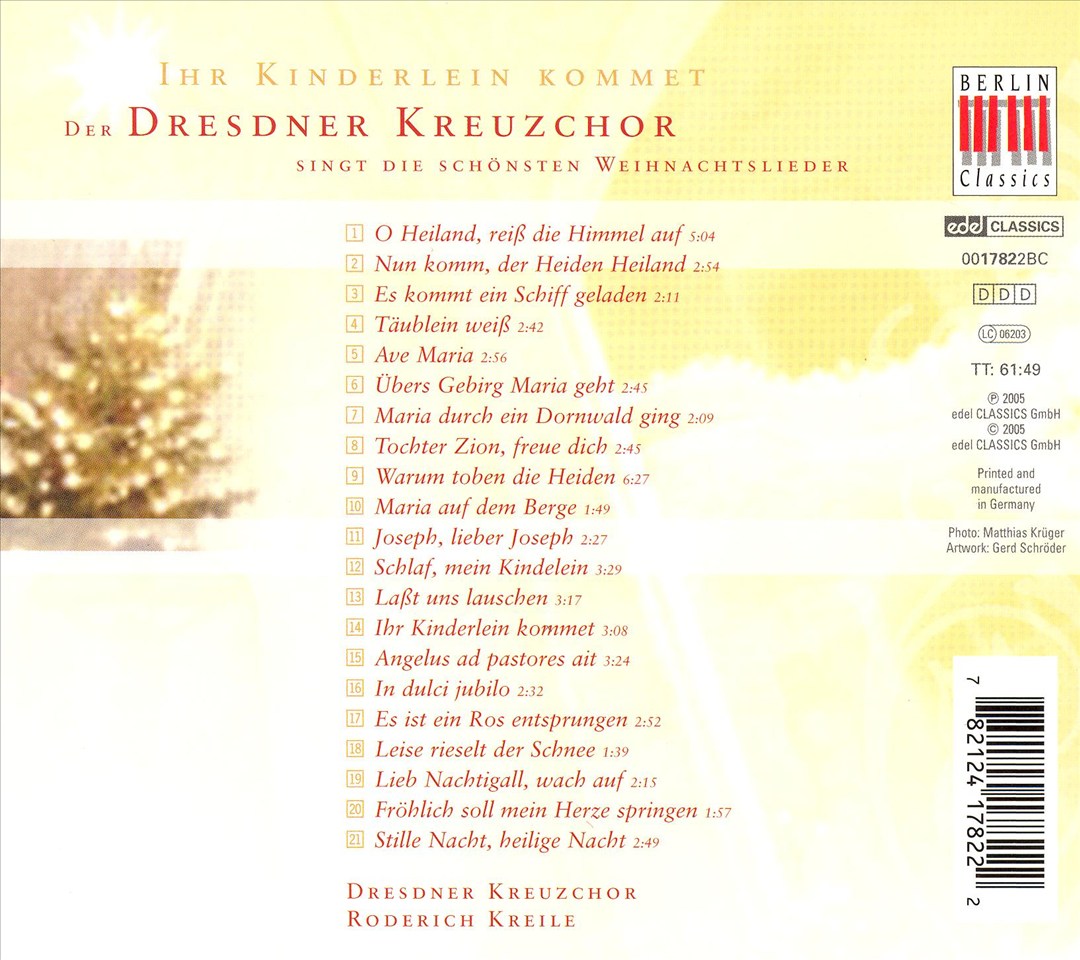 Ihr Kinderlein kommet cover art