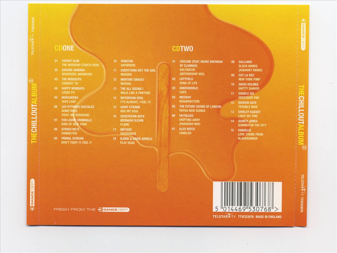 Chillout Album, Vol. 2 [Telstar] cover art