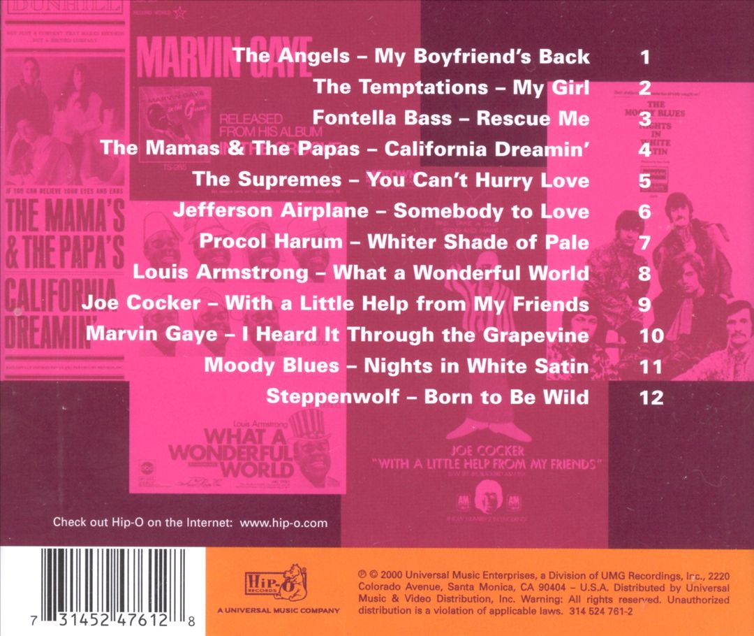20th Century Masters: The Millennium Collection: Best of the '60s cover art