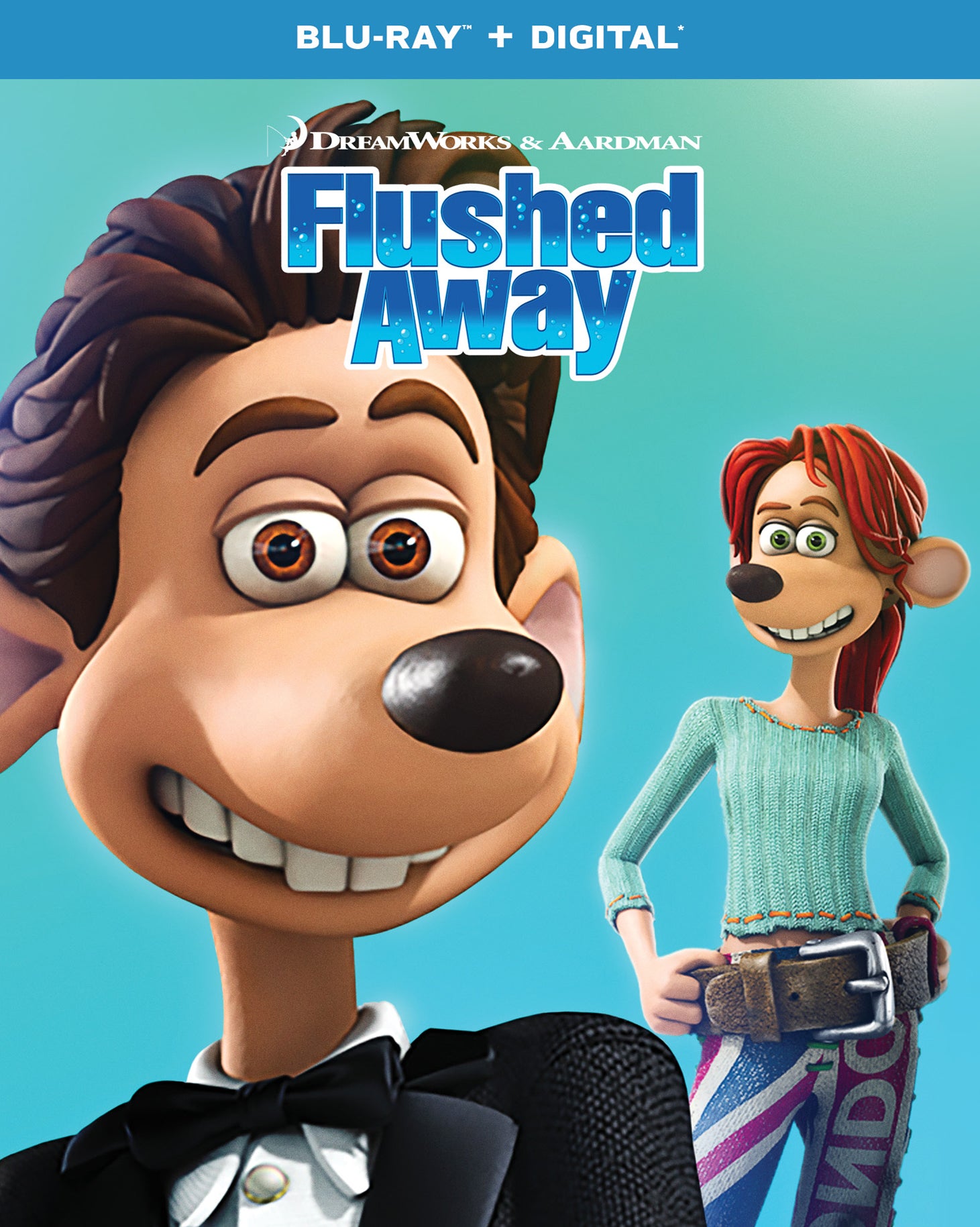 Flushed Away [Includes Digital Copy] [Blu-ray] cover art
