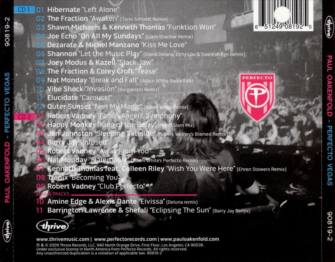 Perfecto: Vegas cover art