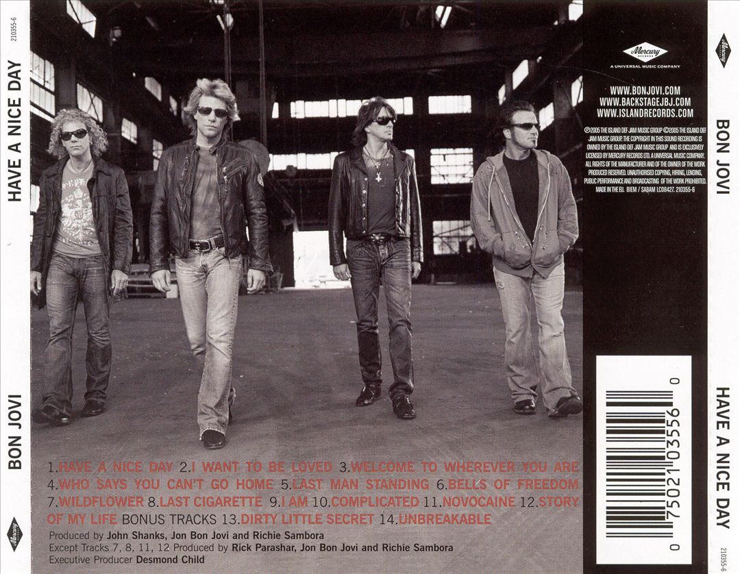 Have a Nice Day [Bonus Track] cover art