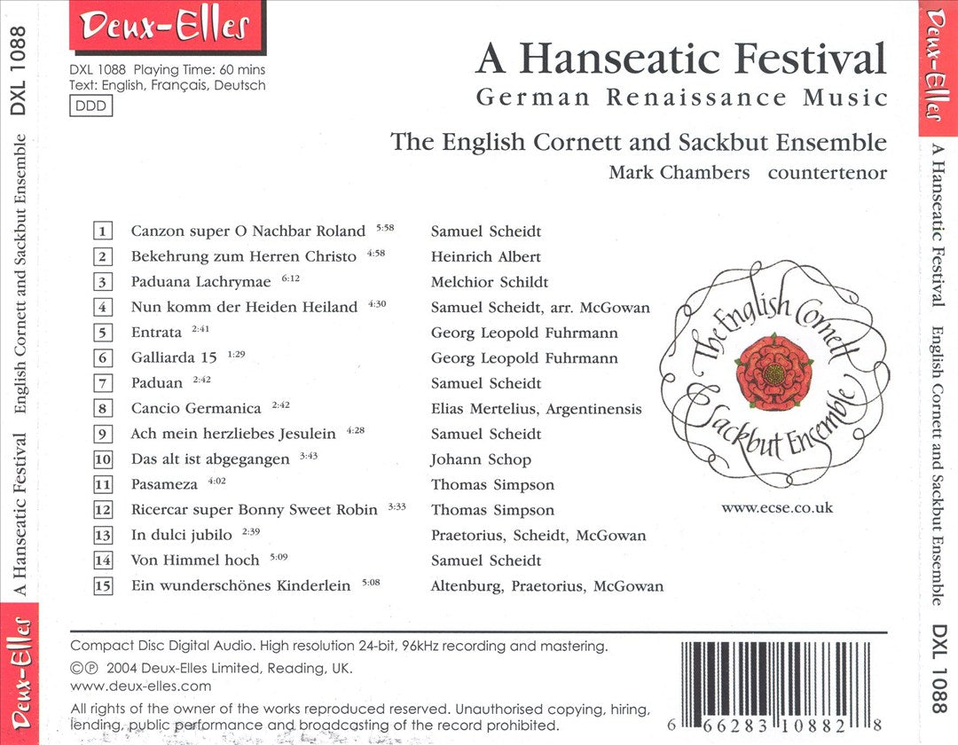 Hanseatic Festival: German Renaissance Music cover art