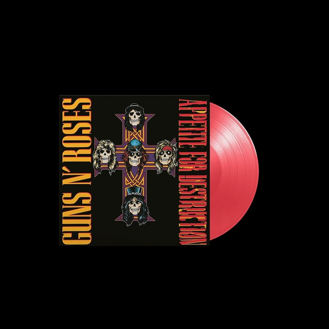 Appetite for Destruction [Limited Transparent Red Colored Vinyl] cover art