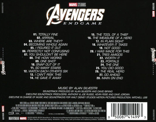 Avengers: Endgame [Original Motion Picture Soundtrack] cover art