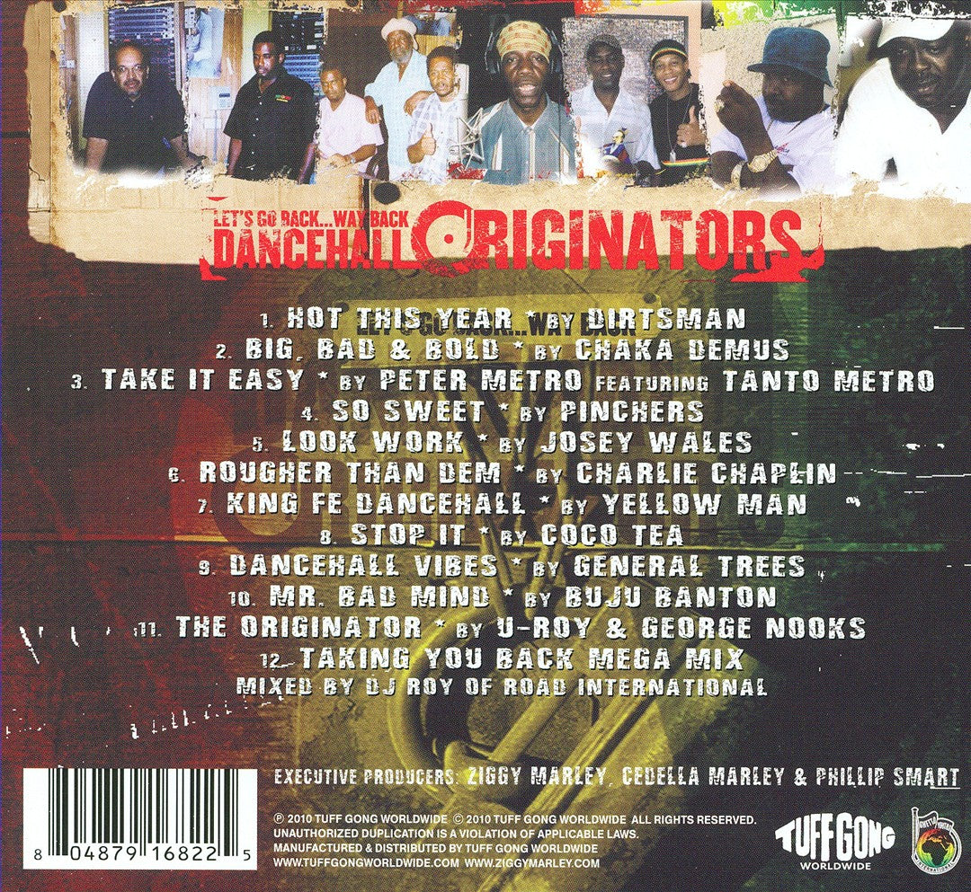 Ziggy Marley Presents Let's Go Back... Way Back, Vol. 1: Dancehall Originators cover art