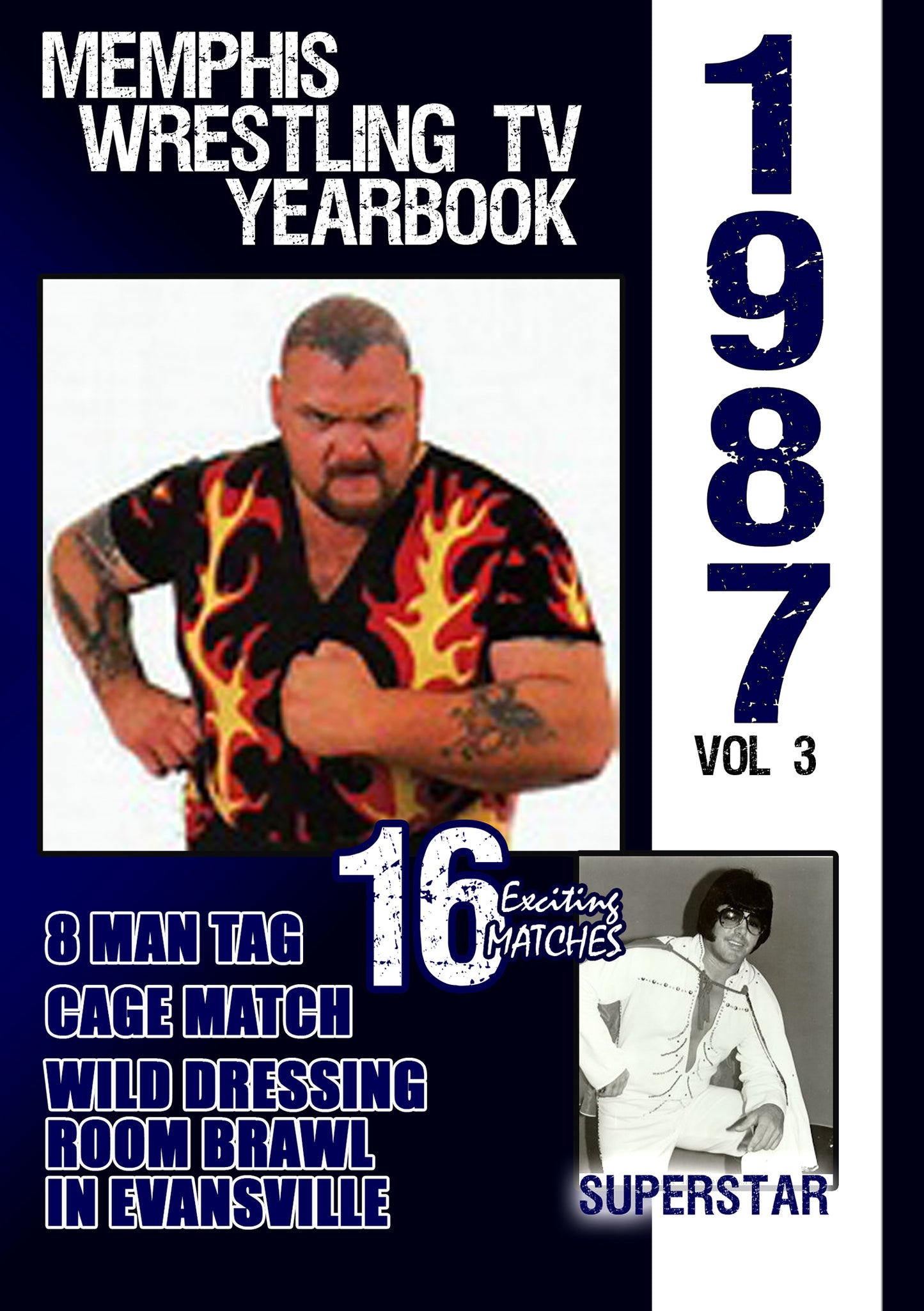 Memphis Wrestling TV Yearbook: 1987 - Vol. 3 cover art