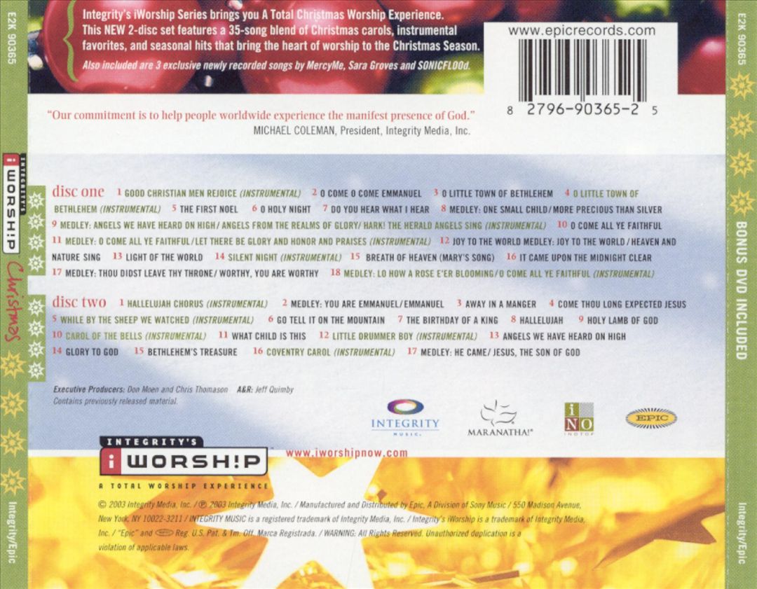 iWorship!: A Total Christmas Worship Experience cover art