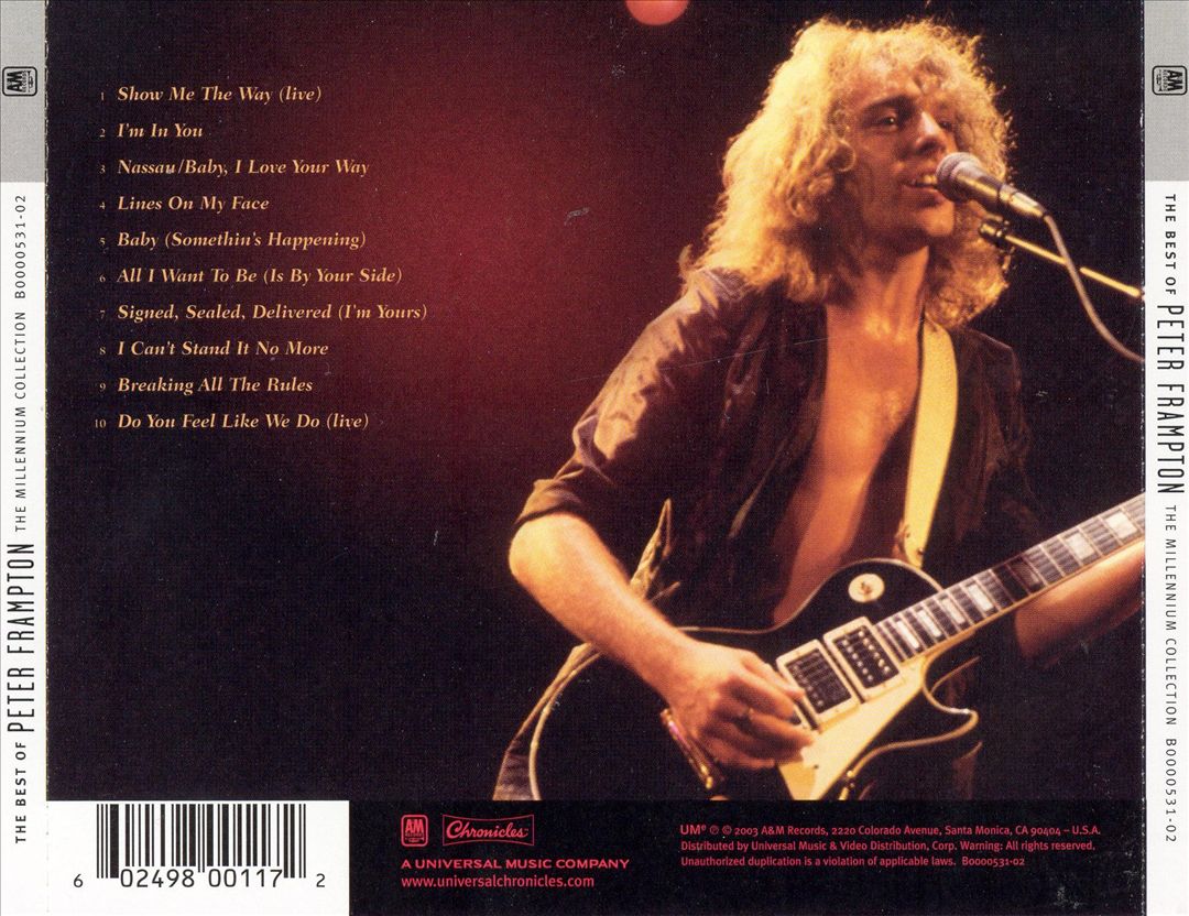 20th Century Masters - The Millennium Collection: The Best of Peter Frampton cover art