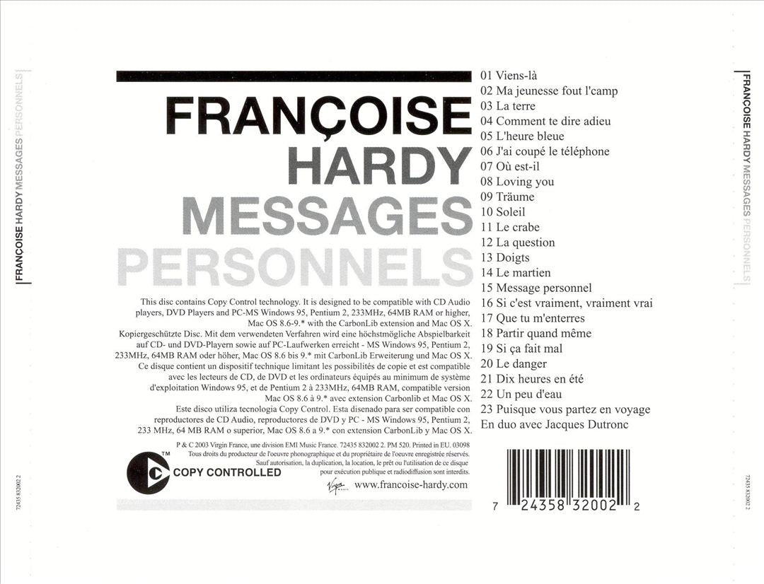 Messages Personnels cover art