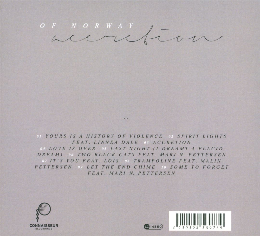 Accretion cover art