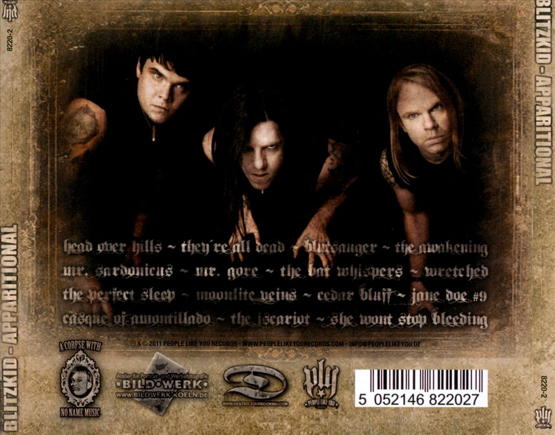 Apparitional cover art