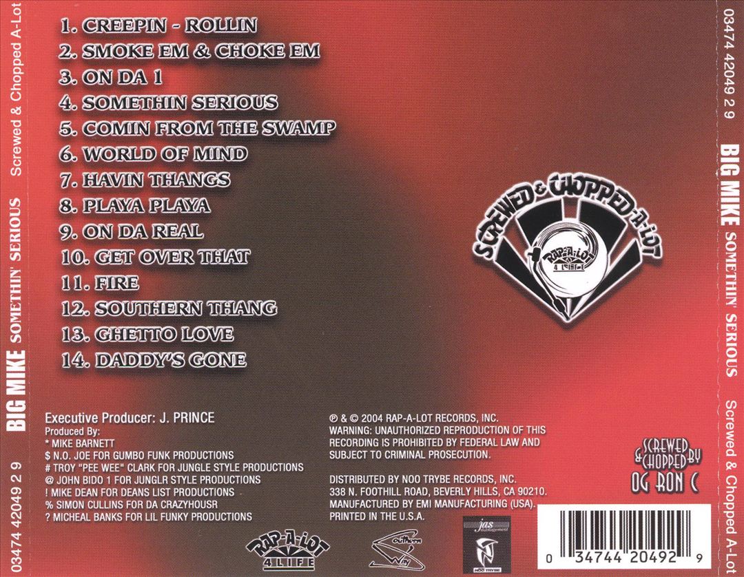 Somethin' Serious cover art