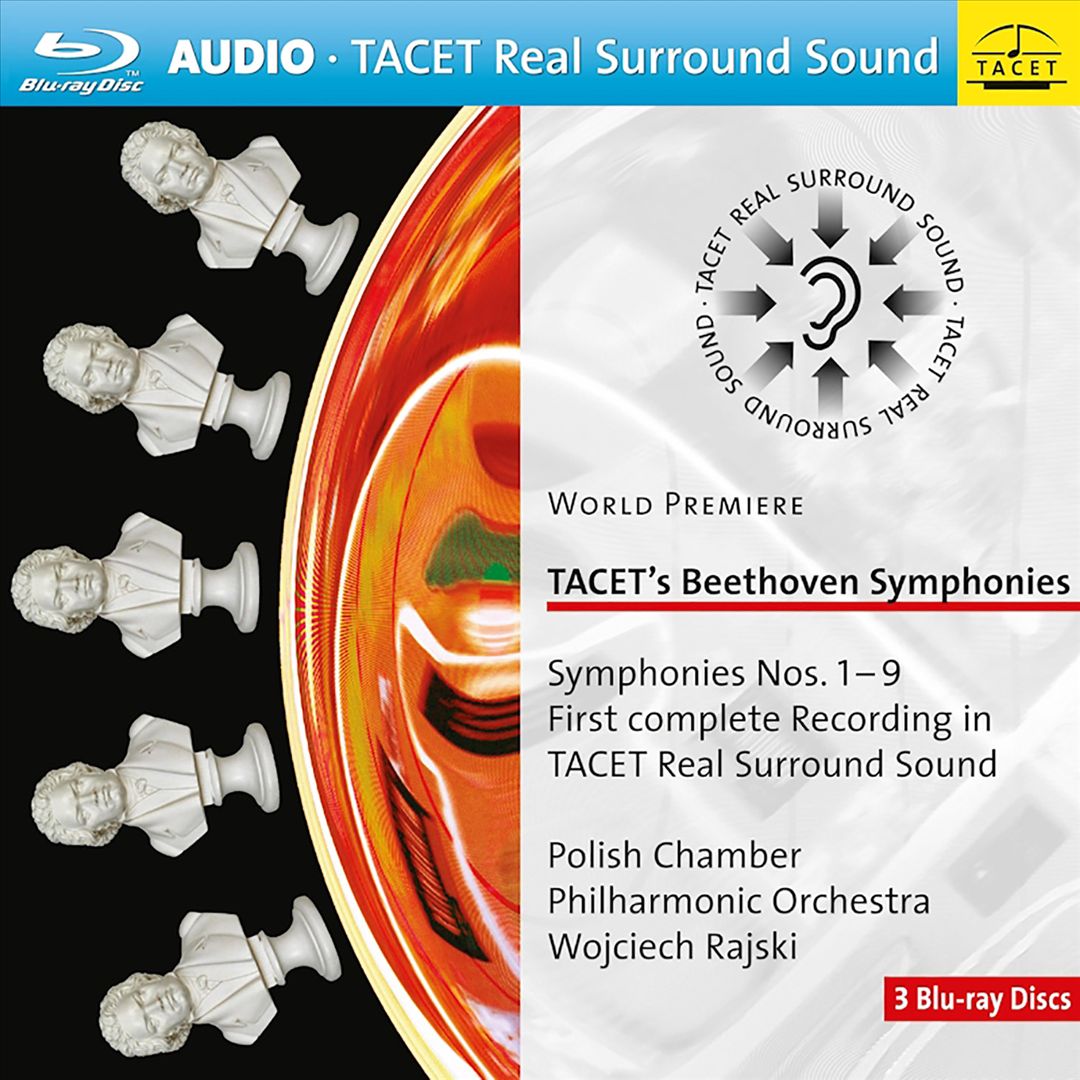 TACET's Beethoven Symphonies Nos. 1-9: Complete Edition cover art