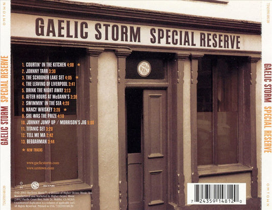 Special Reserve cover art