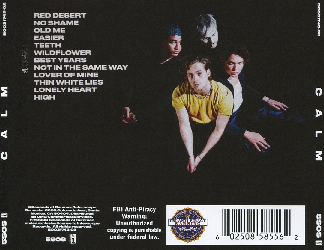 Calm cover art